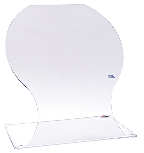 Splash Shield Bench Top, Acrylic, 1/EA