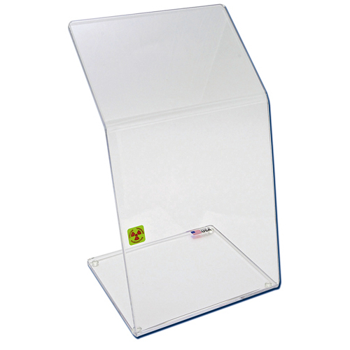 Beta Shield Dual Bend, Acrylic 15x9x8", 1/EA