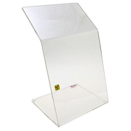 Beta Shield Dual Bend, Acrylic 20x12x10", 1/EA