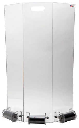 Safety Shield, PC 30x19x6", 1/EA