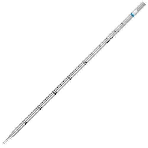 Serological Pipette, 5mL, PS, Standard Tip, 342mm, Non-Sterile, Blue Band, 25/Pack