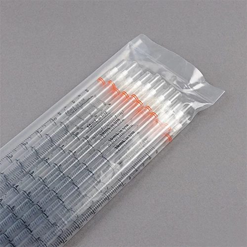Serological Pipette, 10mL, PS, Standard Tip, 345mm, Non-Sterile, Orange Band, 25/Pack