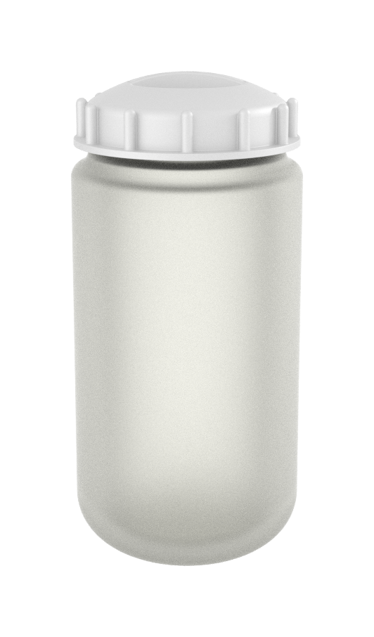 Autoclavable Polypropylene (PP) Centrifuge Bottles, 250 mL with Screw Cap, 36/CS