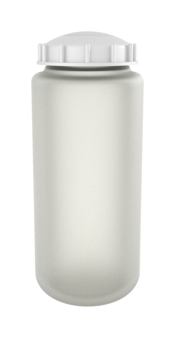 Autoclavable Polypropylene (PP) Centrifuge Bottles, 500 mL with Seal Cap, 24/CS