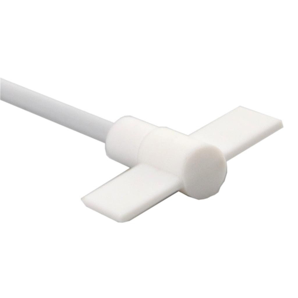 Straight stirrer,PTFE-coated