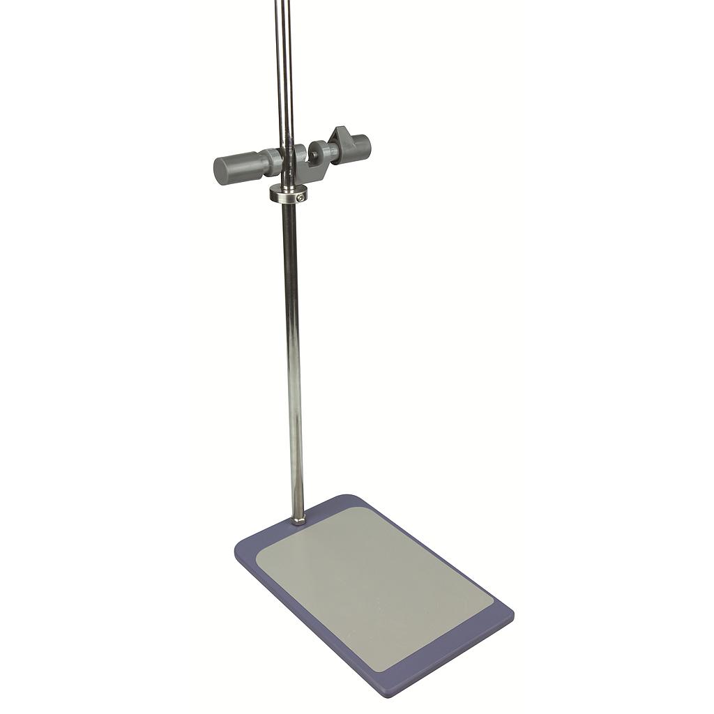 Plate stand, including support rod and clamp, 1290-1L CL, SCILOGEX
