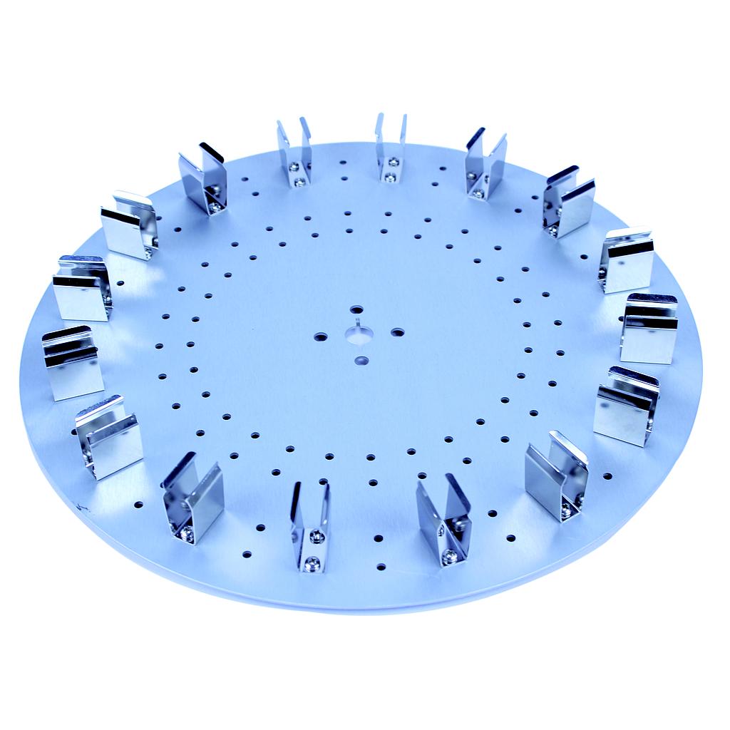 Circular tube holder, for 15ml x 16, use with SCI-RD-Pro