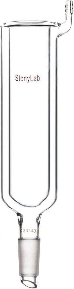 Vertical dry-ice condenser