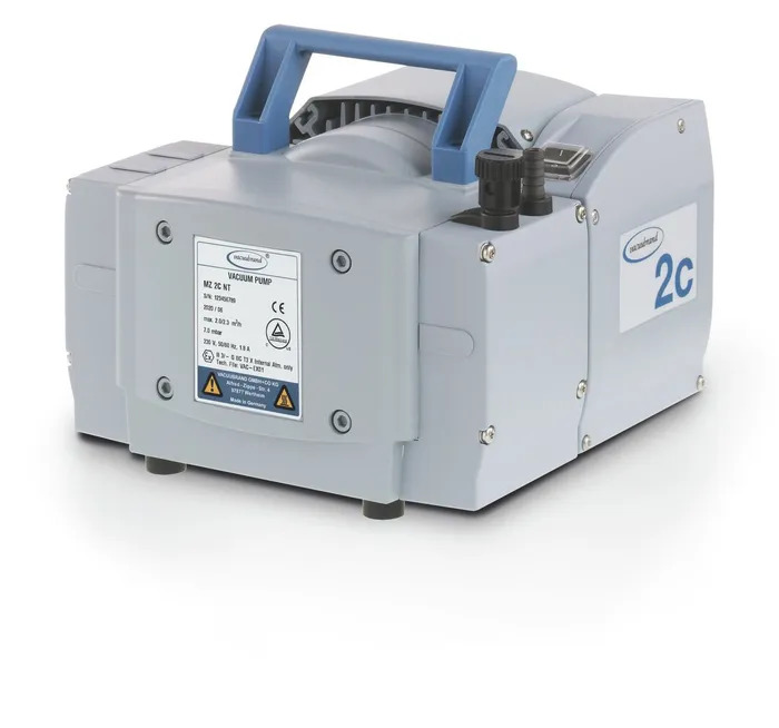 Chemistry-design Vacuum diaphragm pump MZ1C, 12 mbar, 220-240V, 50/60Hz, Euro Plug