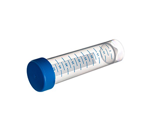 PS-TUBE, FLAT BOTTOM,35 ML 31,0/56 MM