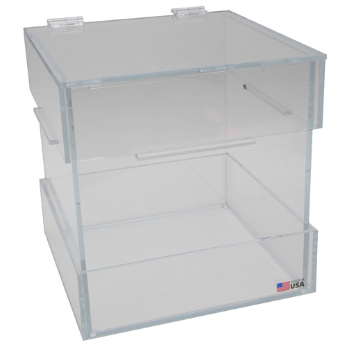 Holder for Disposal Box Bench, Acrylic, 1/EA