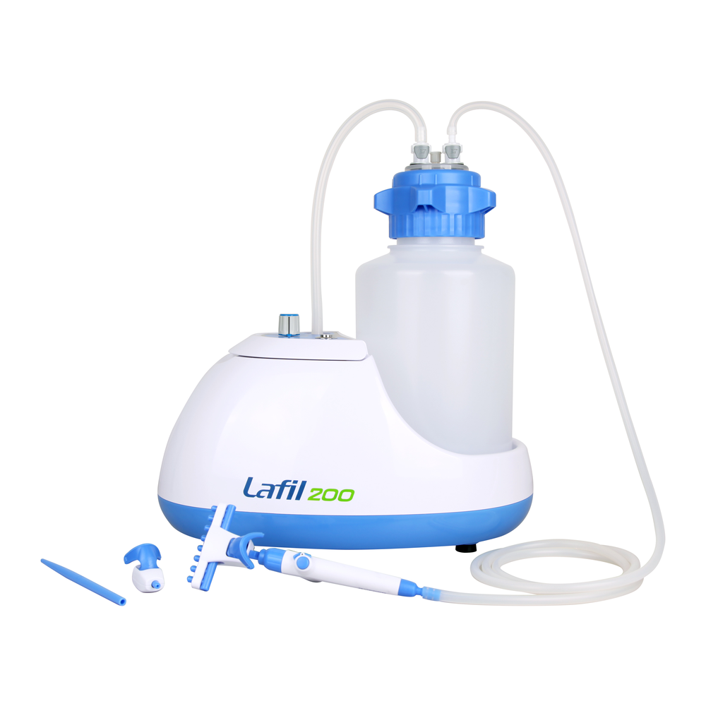 Lafil 200 Plus, Suction System, 100-240V AC adaptor (US plug)