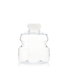 EZBiopure Titanium Round Bottle, PETG, 1L, GL45 Neck with Cap, Sterile, 24/CS