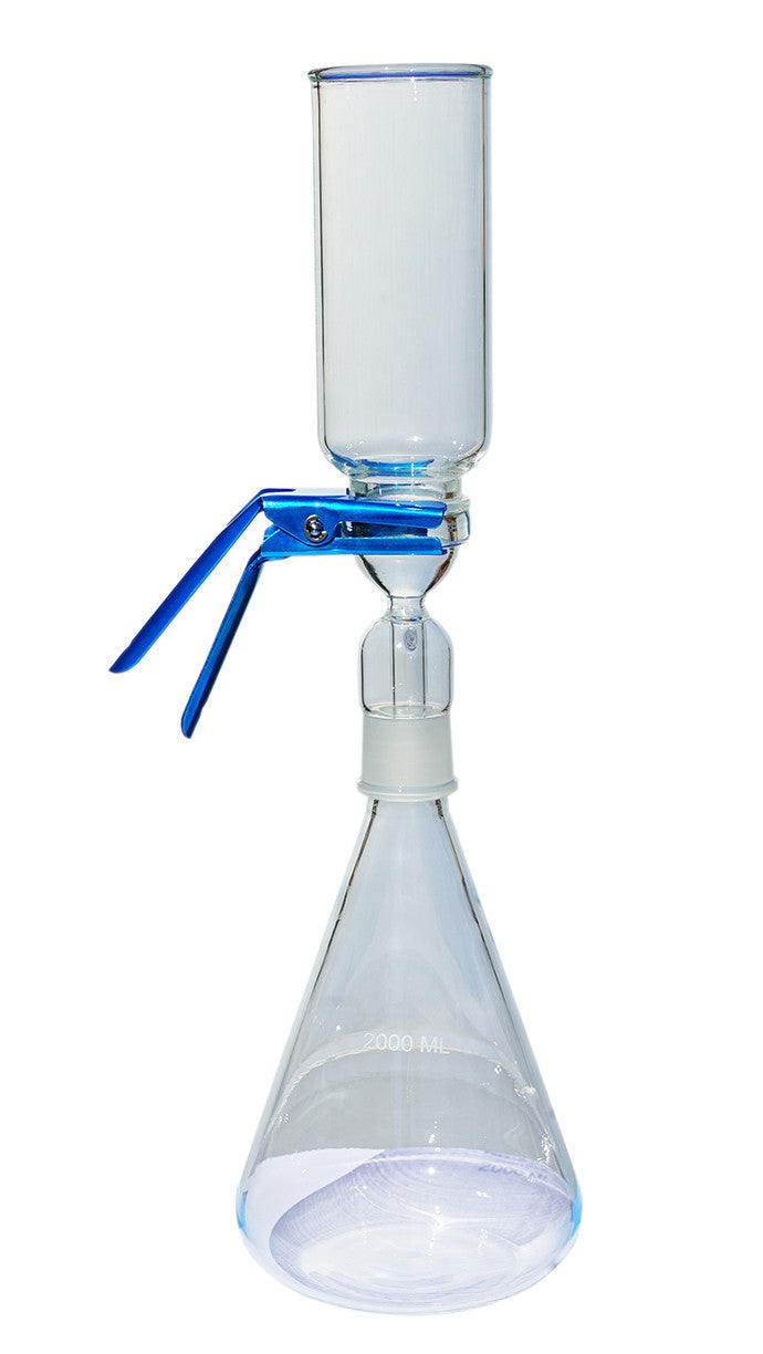 EZFlow, Assembly, 2,000 mL Flask, 500 mL Funnel for Ø47 mm Glass Membrane, 1/EA