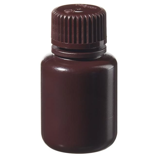 Amber Narrow-Mouth Bottle HDPE 30 mL