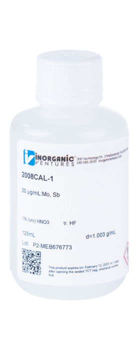 EPA Method 200.8 Calibration Standard 1