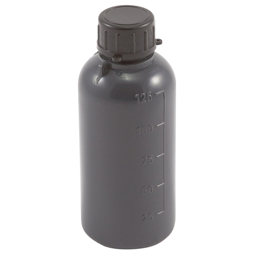 Bottle NM Graduated, PE 125mL, 50/CS