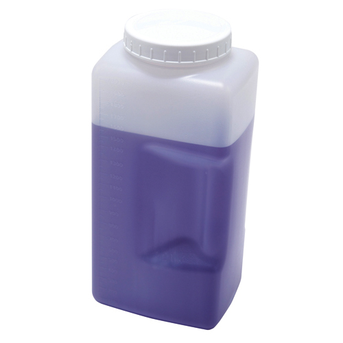 Bottle WM Square, HDPE 2L, 6/PK