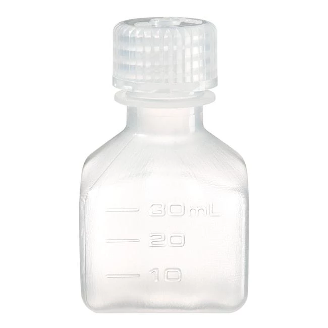 Narrow-Mouth Square Bottle PP 30 mL