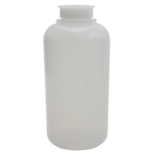 Bottle Round PP WM Closure, LDPE 2000mL, 2/PK