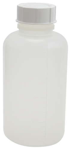 Bottle Graduated WM, PP 2000mL, 5/CS
