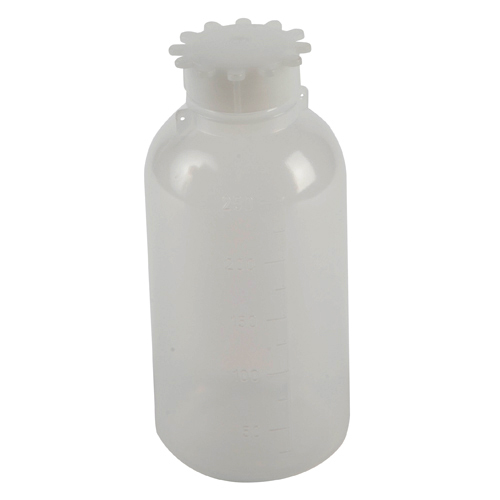 Bottle Round PP NM Closure, LDPE 250mL, 10/PK