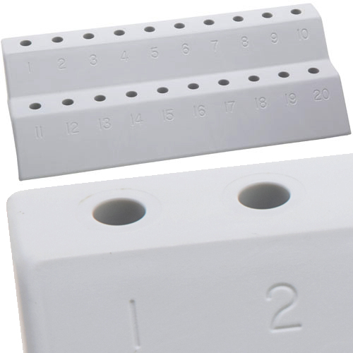 Rack Microcentrifuge Tube, HDPP 0.5mL, 6/CS