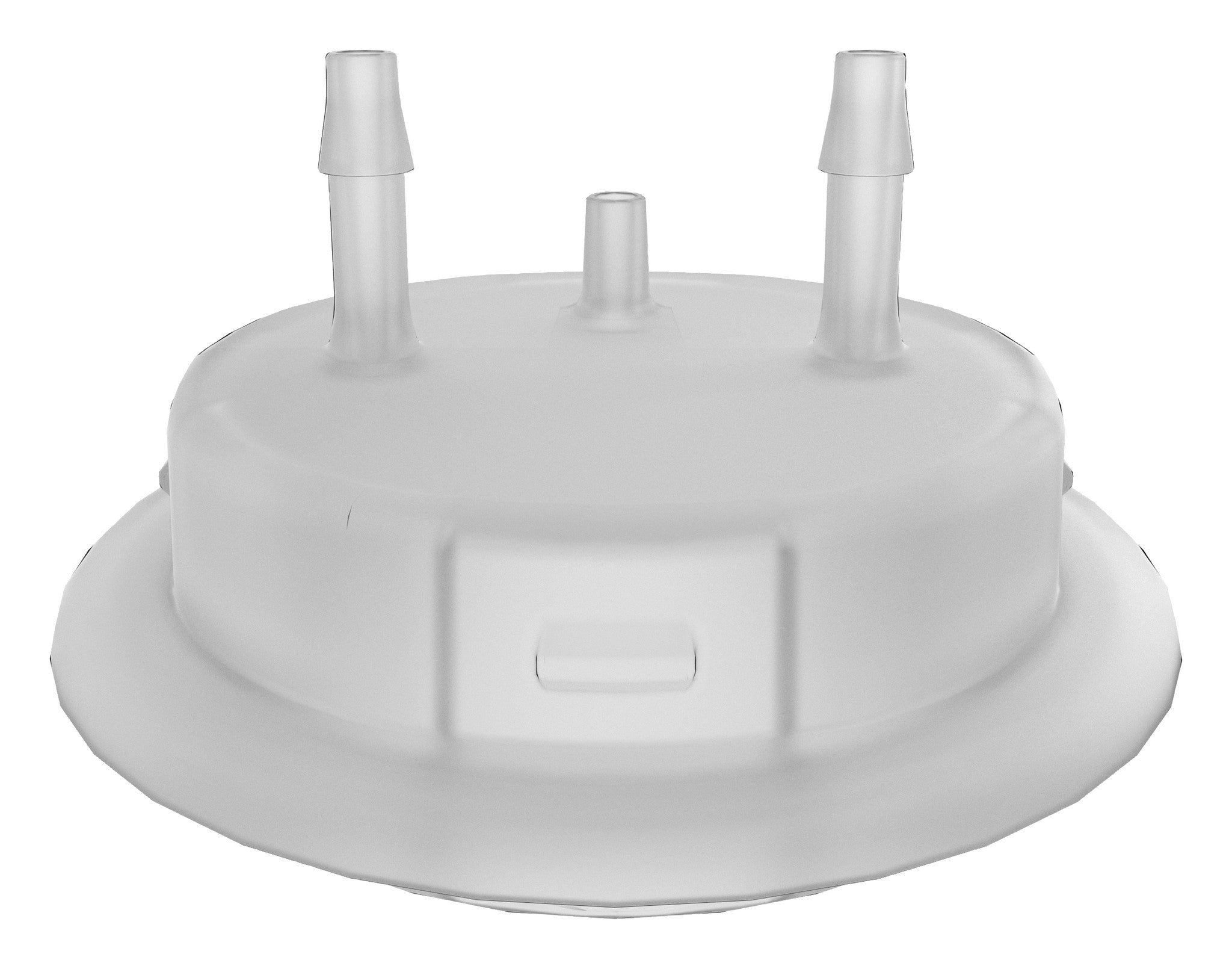 VersaCap 53 mm (53B) Bottle and Flask Cap Adapter, Tangle Free Hose Barb Adapter, Two 1/4 Inch Barbs for 1/4 Inch ID Tubing, for use with VersaCap 53 mm Open Cap, 1/EA