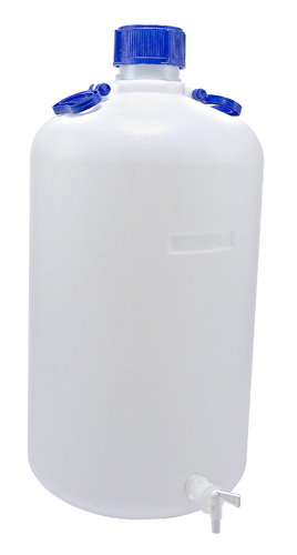 Carboy w Spigot NM Heavy Walled,HDPE 50L, 1/CS