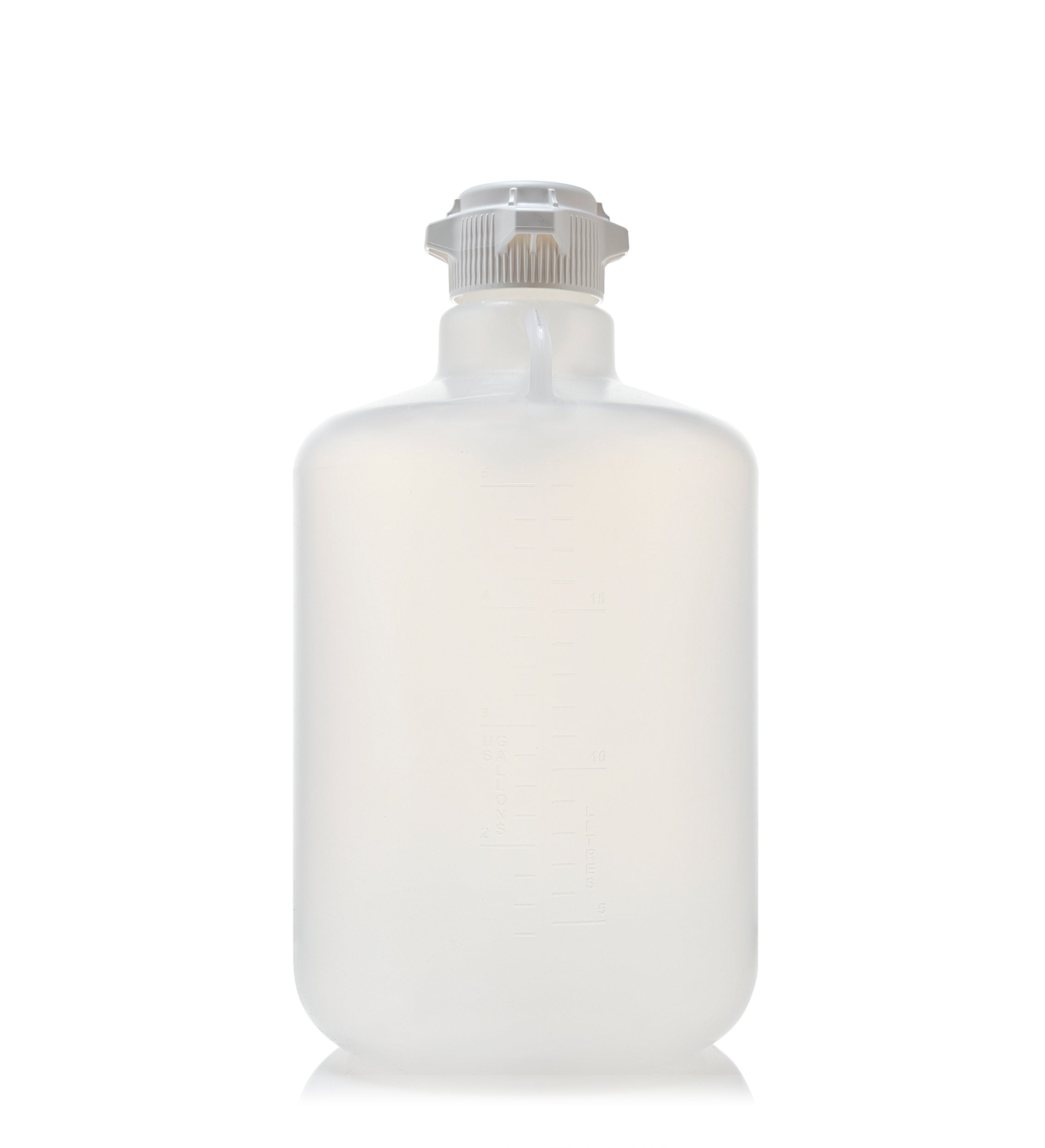 EZLabpure™ 20 L Round Carboy, PP, 83B VersaCap, 1/EA