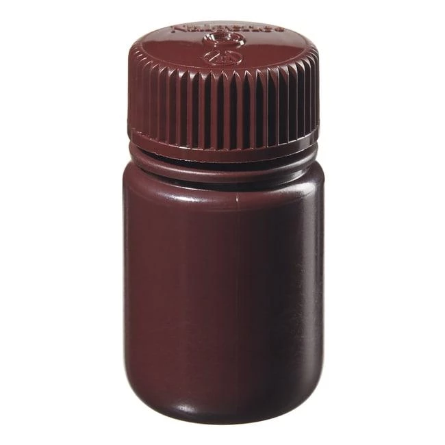 Amber Wide-Mouth Bottle HDPE 30 mL