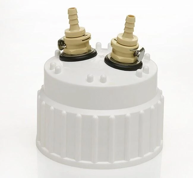 Quick Filling Venting Closure 83B 2 Ports for 1/4" Tubing 83mm