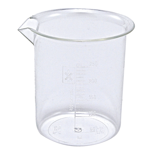 Beaker, PMP 250mL, 40/CS