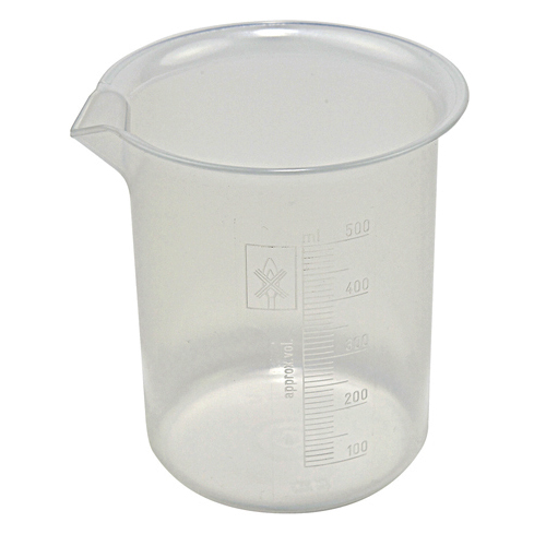 Beaker Griffin, PP 500ML, 36/CS