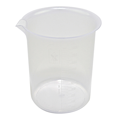 Beaker Griffin, PP 2000mL, 4/CS
