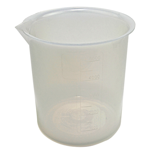 Beaker Griffin, PP 5000mL, 4/CS