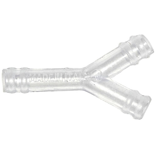 Tubing Connector Y, PP 4mm, 100/CS