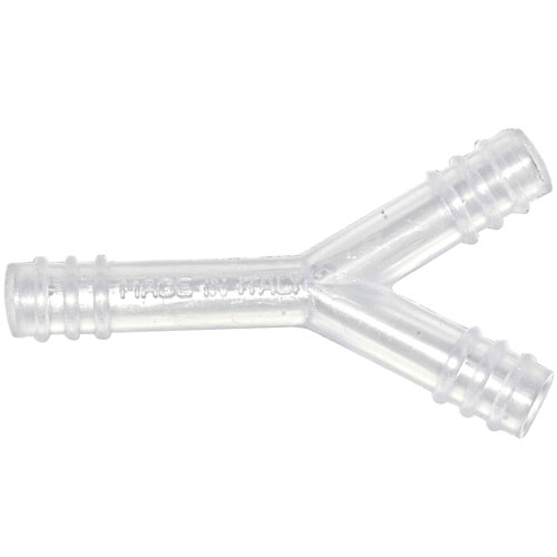 Tubing Connector Y, PP 6mm, 100/CS