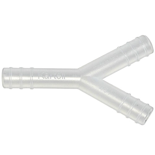 Tubing Connector Y, PP 10mm, 100/CS