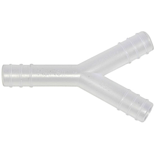 Tubing Connector Y, PP 12mm, 100/CS