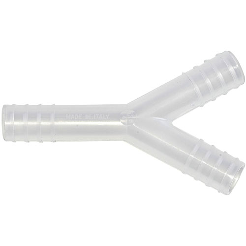 Tubing Connector Y, PP 16mm, 100/CS