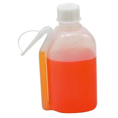 Washbottle, Integral LDPE 500mL, 24/CS