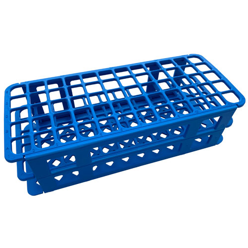 Rack Test Tube 60 Place Blue, PP 16mm, 5/CS