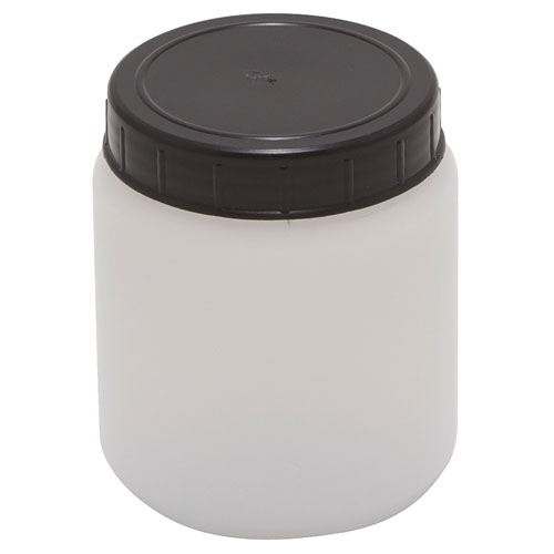 Jar Round, HDPE w PP Cap 70mL, 10/PK