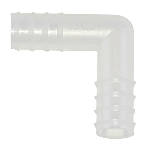 Tubing Connector L, PP 14mm, 100/CS