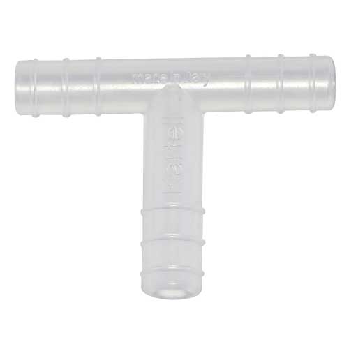 Tubing Connector T, PP 8mm, 100/CS