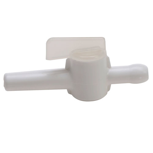 Tubing Stopcock Miniature, HDPE/PP 8mm, 10/CS