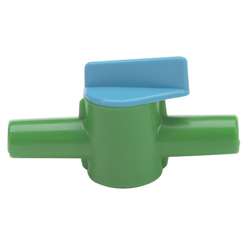 Tubing Stopcock Miniature, HDPE/PP 13mm, 10/CS