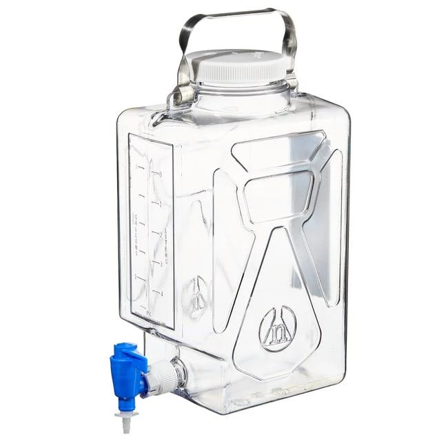 Rectangular Carboy with Spigot PC 9 L
