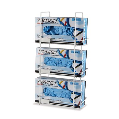 1-Box Glove Box Holder Wire, White